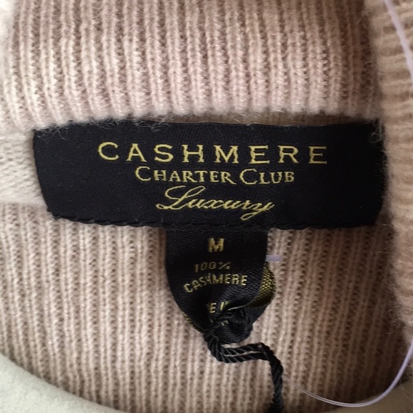 NWT Charter club cashmere sweater - Picture 6 of 6